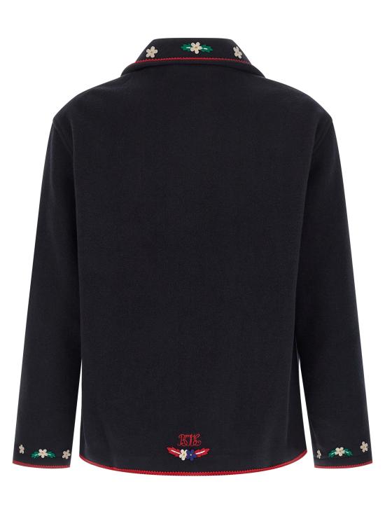 25FW 보디 자켓 MRF25JA002NAVYRED Blue - BODE