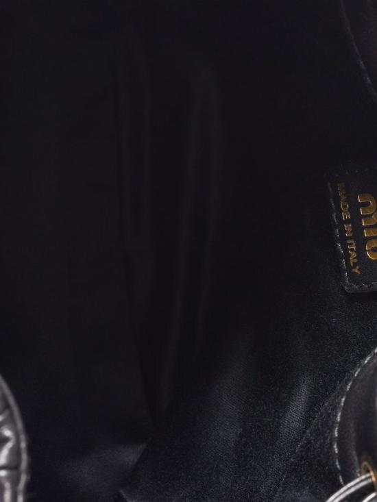 26SS 미우미우 클러치/파우치 5ND022AFPP F0002 Black - MIU MIU