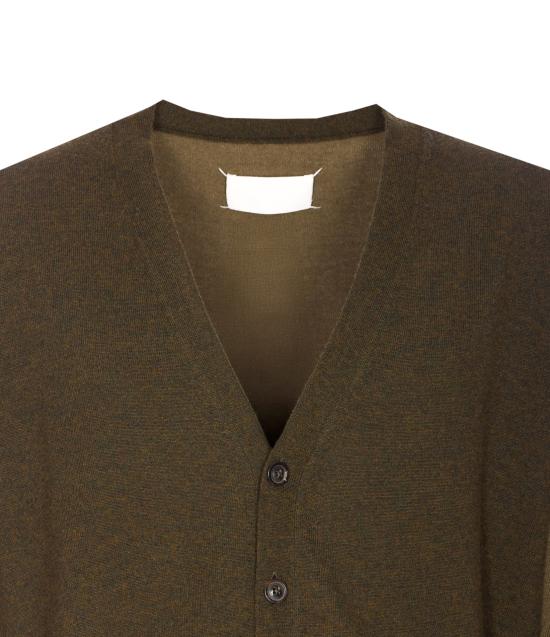 25FW 마르지엘라 가디건 S67HP0034 M13177004F Green - MAISON MARGIELA