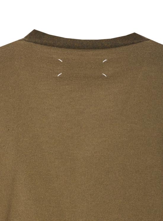 25FW 마르지엘라 가디건 S67HP0034 M13177004F Green - MAISON MARGIELA