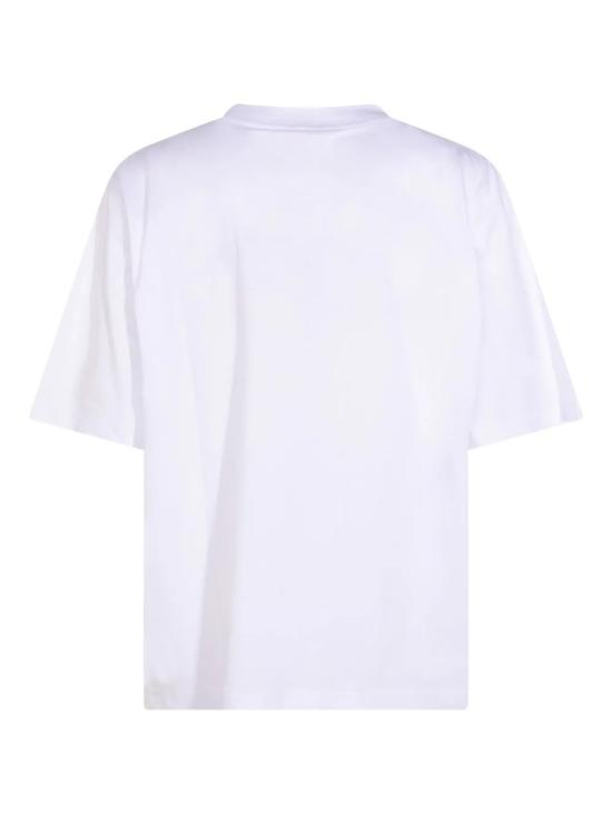 25FW 마르니 반팔 티셔츠 HUMU0223WP USCY53 LOW01 White - MARNI