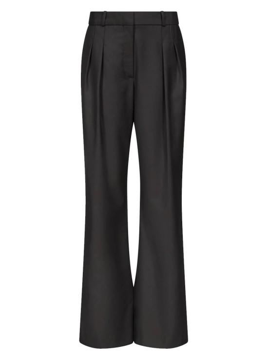 25FW 루루 드 세종 스트레이트 팬츠 SBIRU LDS BLACK Black