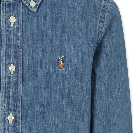 25FW [키즈] 랄프 로렌 탑 713843001 DENIM - RALPH LAUREN