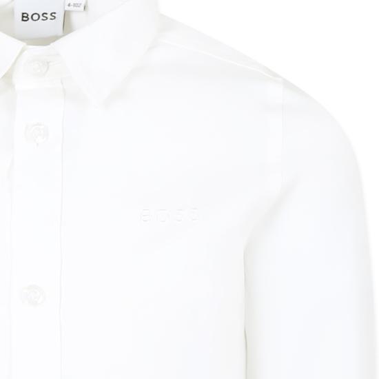 25SS [키즈] 보스 탑 J52009 10P WHITE - BOSS