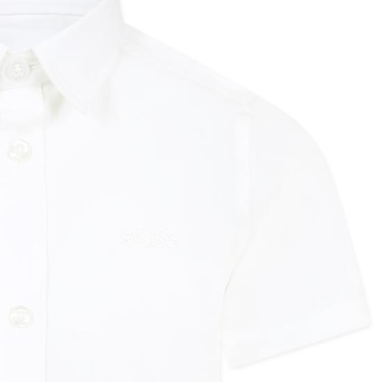 25SS [키즈] 보스 탑 J52001 10P WHITE - BOSS