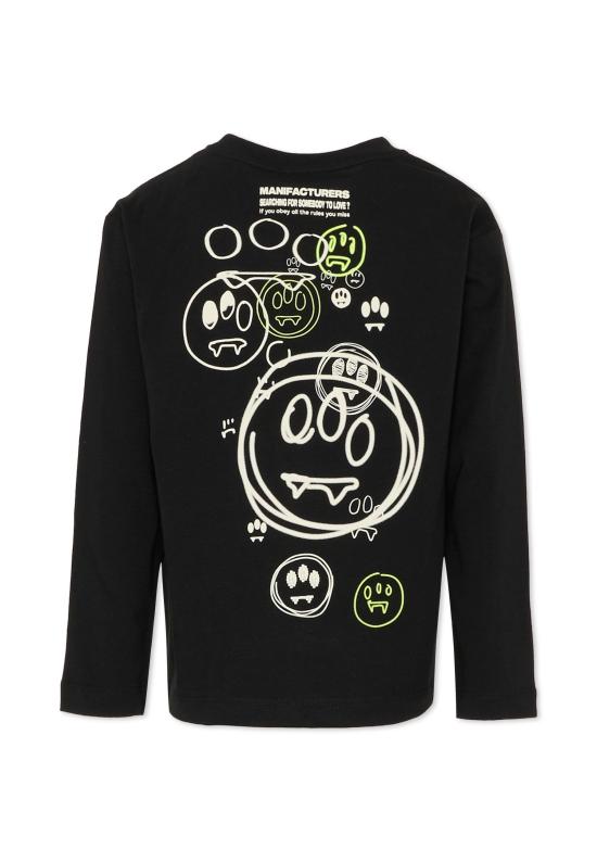 25FW [키즈] 바로우 티셔츠 F5BKJUTH116 110 BLACK