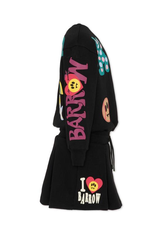 25FW [키즈] 바로우 원피스 F5BKJGDR192 110 BLACK - BARROW