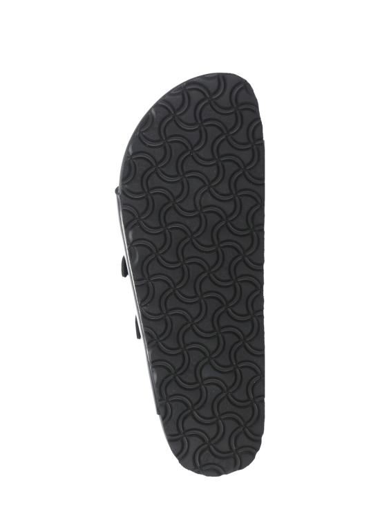 25FW 버켄스탁 샌들 1029385 FLORIDA DBUCKLE EXQUISITESHINE Black - BIRKENSTOCK