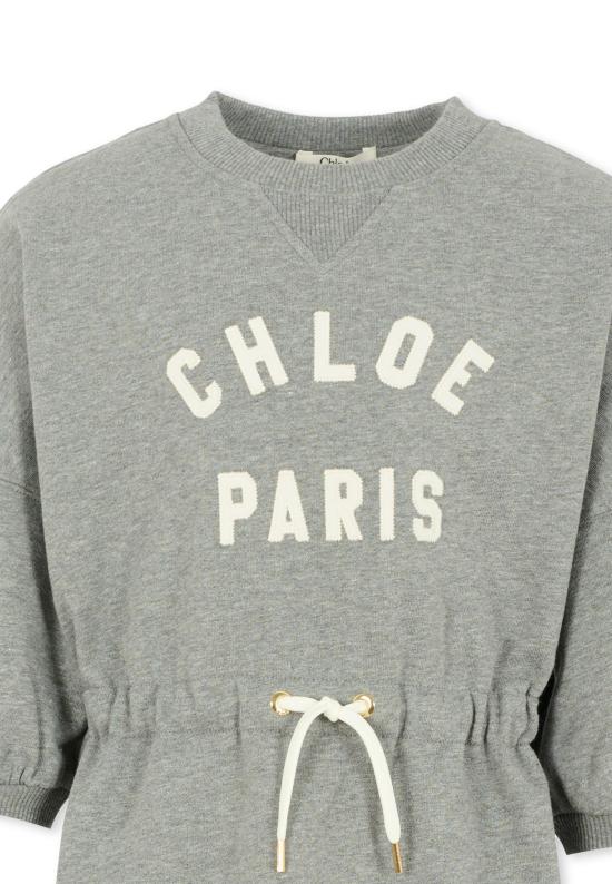 25FW [키즈] 끌로에 원피스 C20617 A46 GREY - CHLOE