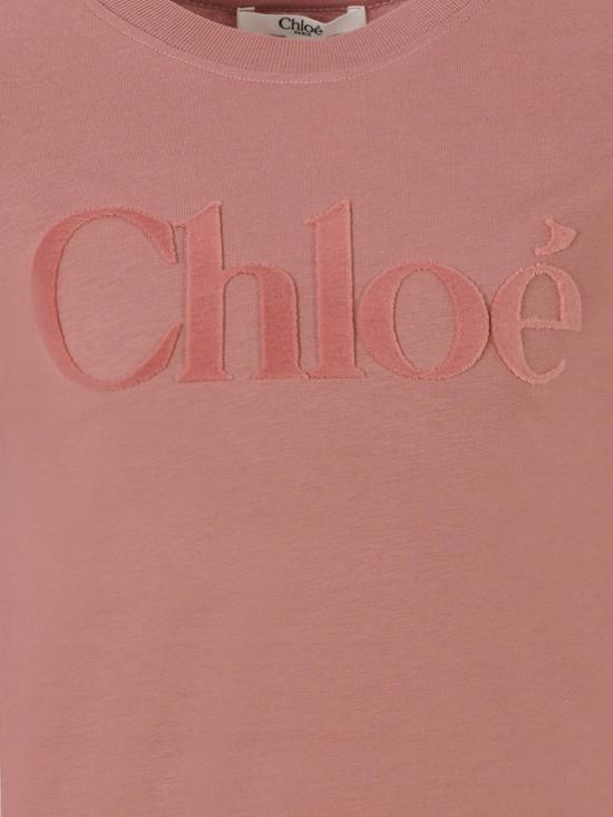 25FW [키즈] 끌로에 티셔츠 C20652 47K PINK - CHLOE