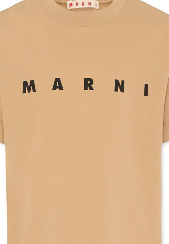 25FW [키즈] 마르니 티셔츠 M002MV M00RF 0M715 BEIGE - MARNI