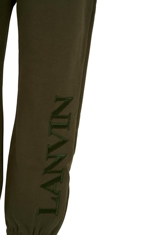 25FW [키즈] 랑방 트레이닝/조거 팬츠 N30315 665 GREEN - LANVIN