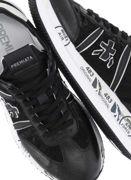 25FW 프리미아타 코니 스니커즈 CONNY 6987 Black - PREMIATA