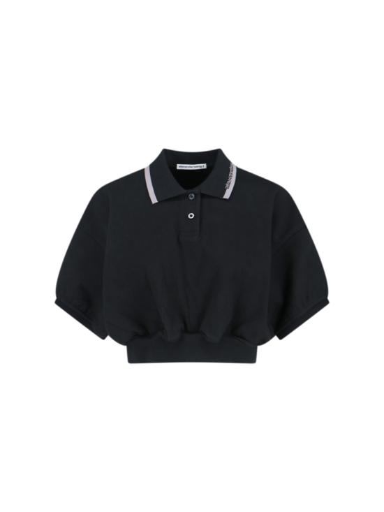 26SS 알렉산더 왕 반팔 티셔츠 4CC1261207 001 Black