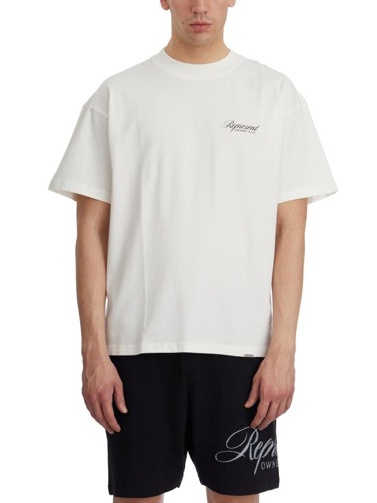 26SS 리프레젠트 반팔 티셔츠 NOCM41201072 White
