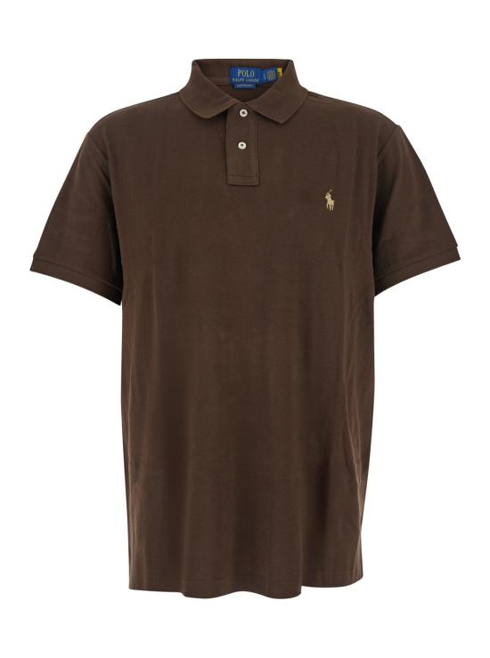 26SS 폴로 랄프로렌 폴로 티셔츠 710680784449 Brown