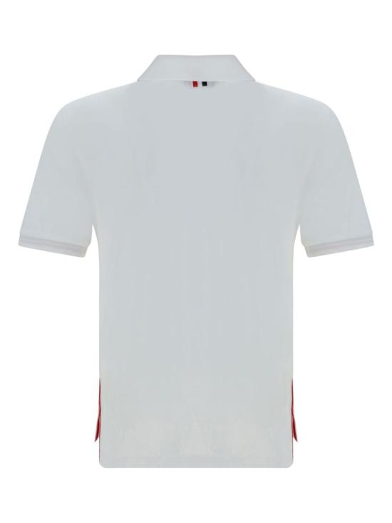 26SS 톰브라운 폴로 티셔츠 MJP022A 01455100 White - THOM BROWNE