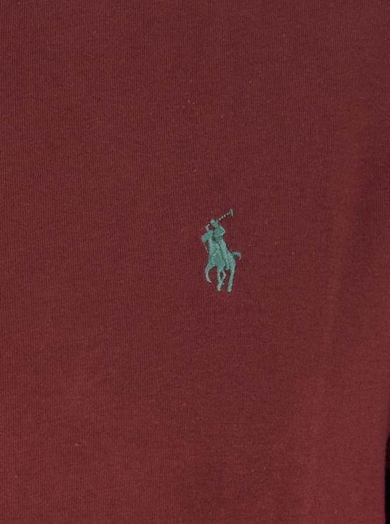 26SS 폴로 랄프로렌 포니로고 자수 반팔 티셔츠 710671438424 Bordeaux - POLO RALPH LAUREN