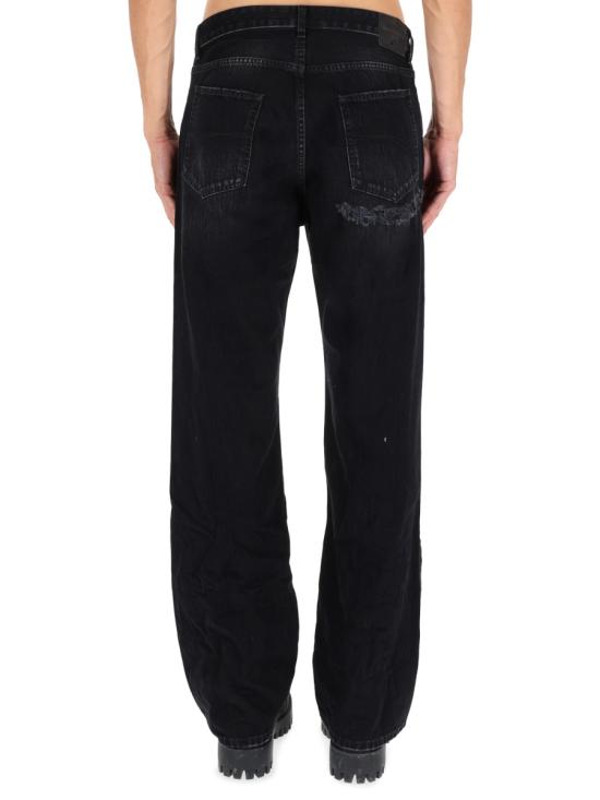 25FW 발렌시아가 데님 팬츠 851352 TTW671037 BLACK - BALENCIAGA