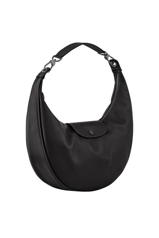 26SS 롱샴 르 플리아쥬 엑스트라 숄더백 10338987 001 Black - LONGCHAMP
