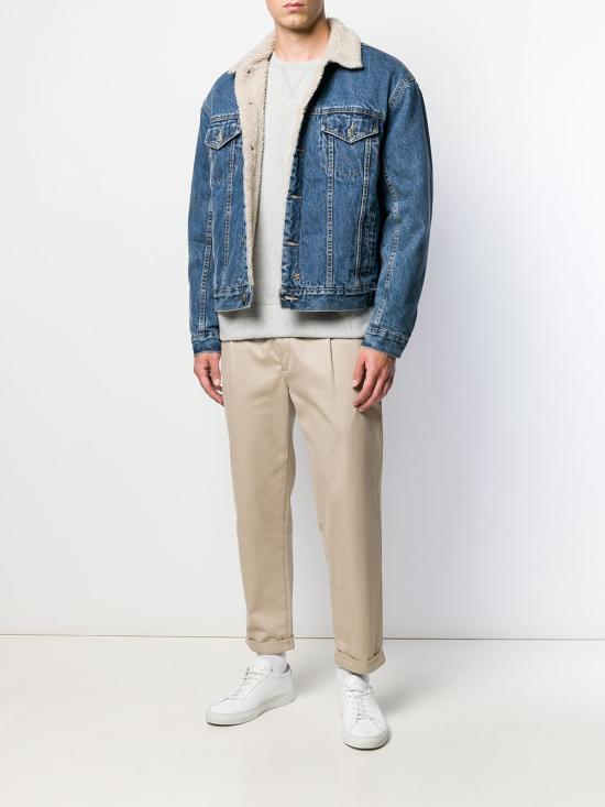 25FW 랄프 로렌 긴팔 티셔츠 710766772 004 Grey - RALPH LAUREN