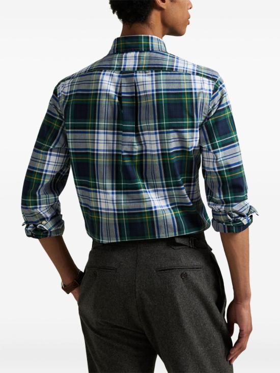 25FW 랄프 로렌 셔츠 710P00629 003 Green - RALPH LAUREN