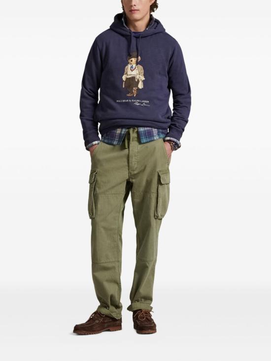 25FW 랄프 로렌 긴팔 티셔츠 710980314 001 Blue - RALPH LAUREN