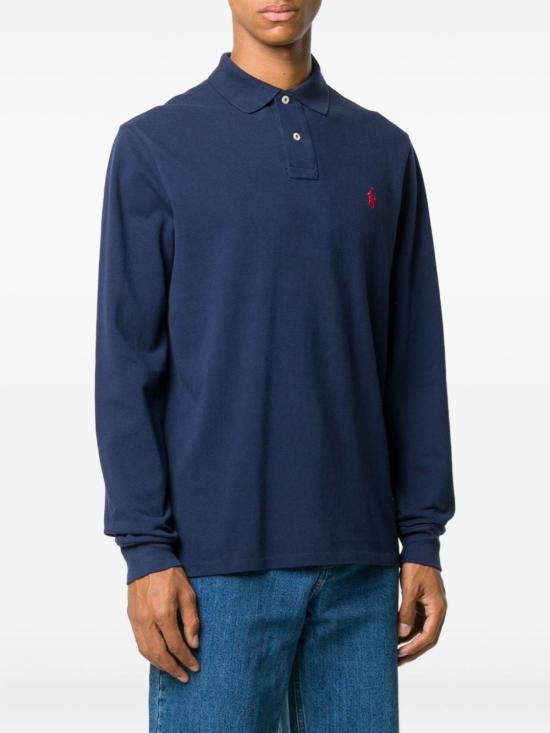 25FW 랄프 로렌 긴팔 티셔츠 710681126 095 Blue - RALPH LAUREN