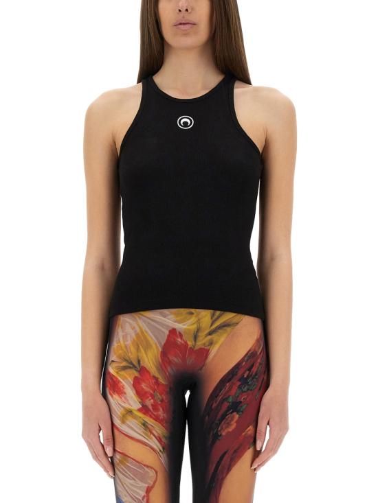 25FW 마린세르 민소매 티셔츠 WTT014A CJER0011BK99 BLACK