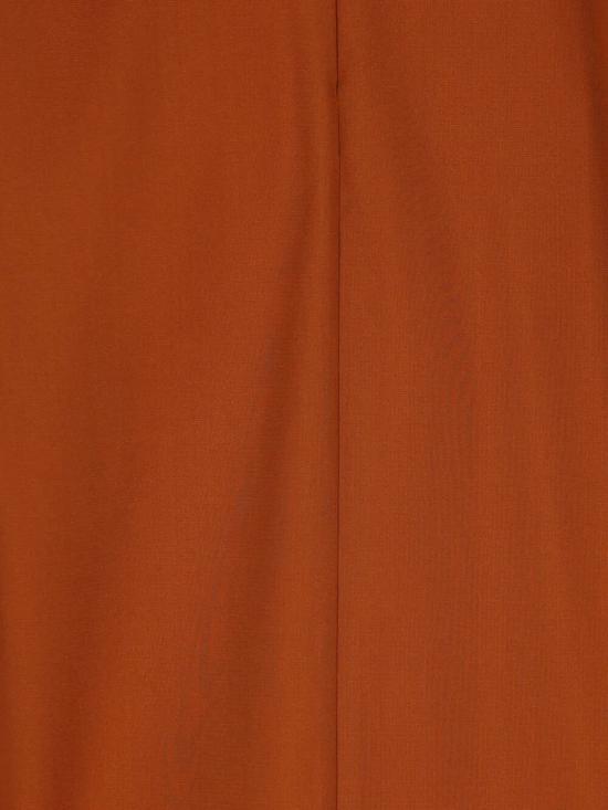 26SS 생로랑 실크 블렌드 탑 845857 Y5J952498 BROWN - SAINT LAURENT