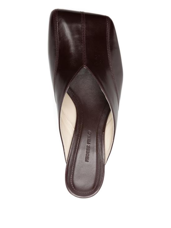 25FW 피비 파일로 힐/펌프스 AS106 LT0006231OX Bordeaux - PHOEBE PHILO