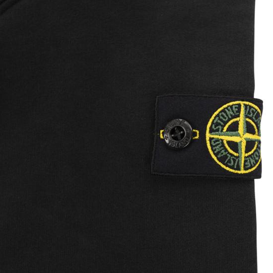 25FW [키즈] 스톤 아일랜드 니트/스웻셔츠 K2S166100001 BLACK - STONE ISLAND