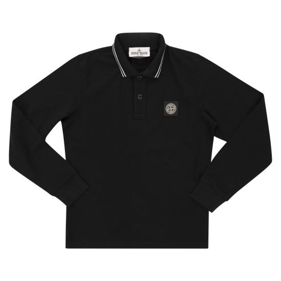 25FW [키즈] 스톤 아일랜드 티셔츠 K2S162200002 BLACK