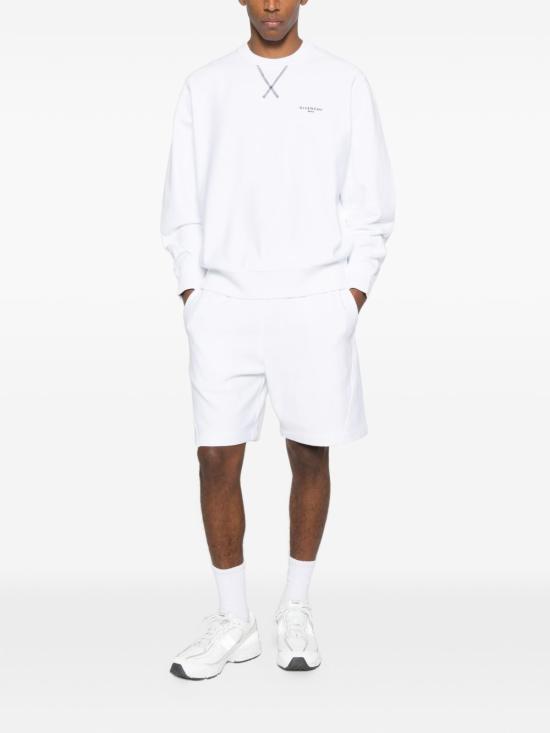 26SS 지방시 긴팔 티셔츠 BMJ0P63YS1 100 White - GIVENCHY