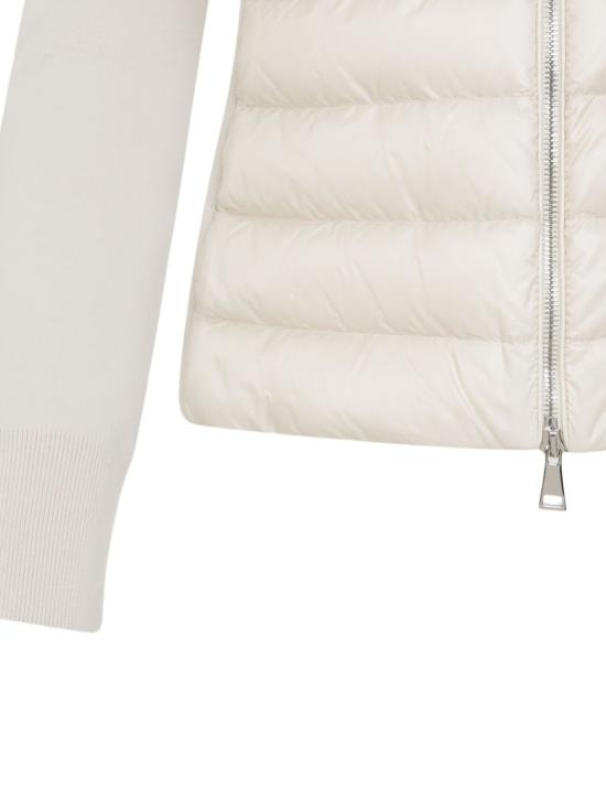 25FW 몽클레어 패딩 울 트레이닝 상의 K2093 9B00023 M1131 20F BIANCO - MONCLER