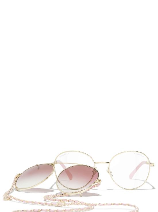 26FW 샤넬 선글라스 CH4291 C489SB PALE GOLD