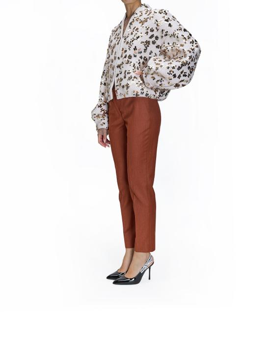 25FW 제니 봄버 자켓 79AAS968 N0629 842 cement MULTICOLOR - GENNY