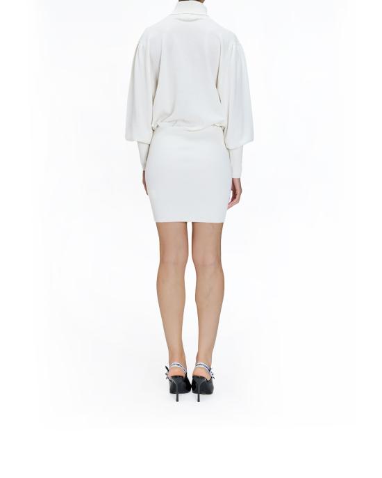 25FW 제니 숏 원피스 79AAF836 CMX45 021 cloud dancer BIANCO - GENNY