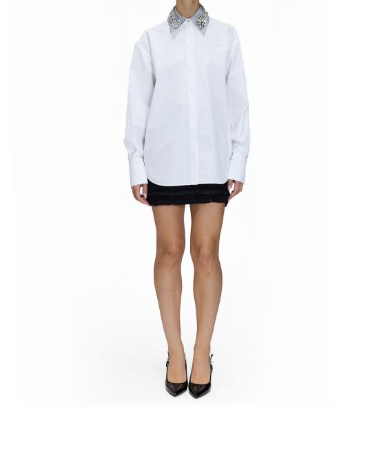 25FW 제니 셔츠 79AAL645 N0086 003 white BIANCO - GENNY