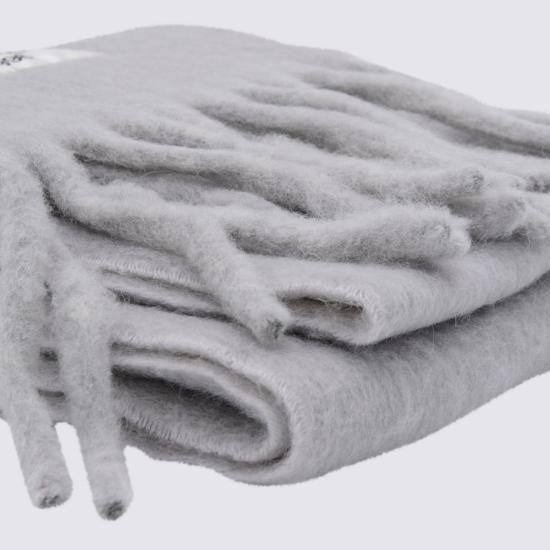 25FW 아크네 스튜디오 바이컬러 알파카 스카프 CA0343AO6 GREY LIGHT DOM - ACNE STUDIOS