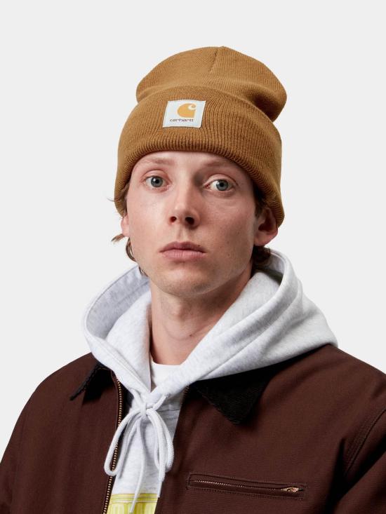 26SS 칼하트 WIP 비니 I020222 HZ XX Brown - CARHARTT WIP