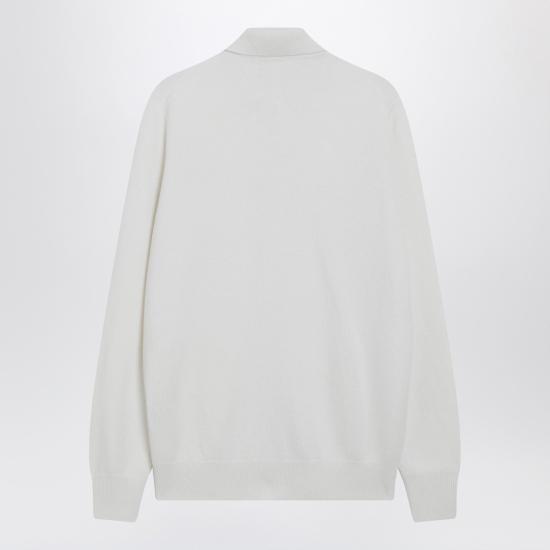 25FW 브루넬로 쿠치넬리 캐시미어 셔츠 스타일 카디건 M22703806WS White - BRUNELLO CUCINELLI