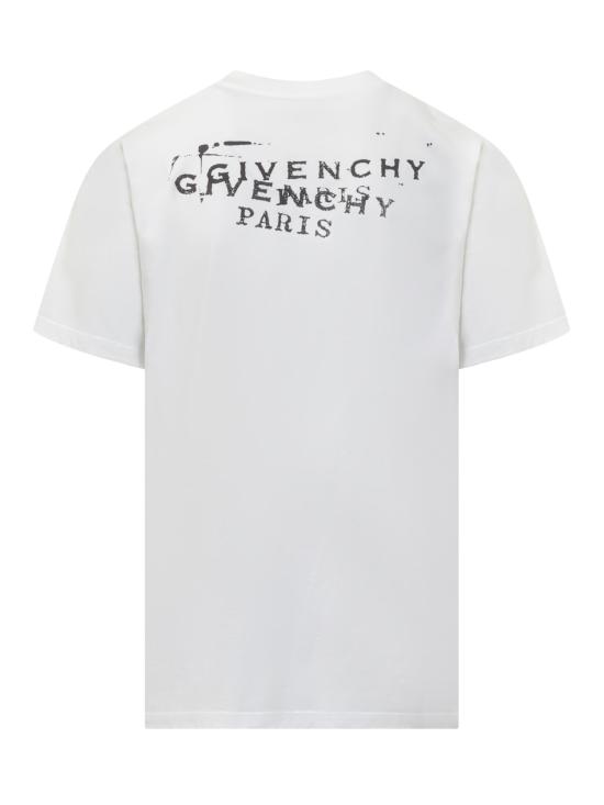 26SS 지방시 반팔 티셔츠 BM71NK3YSA 100 WHITE - GIVENCHY