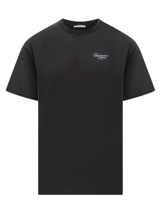 26SS 지방시 반팔 티셔츠 BM71NK3YSA 001 BLACK