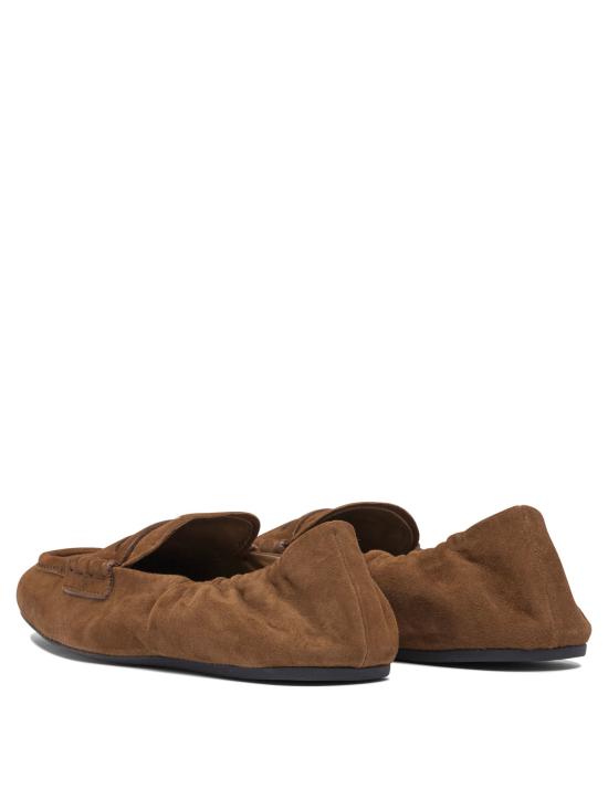 26SS 미우미우 루슈 스웨이드 로퍼 5D341E008F0316 F D005 Brown - MIU MIU