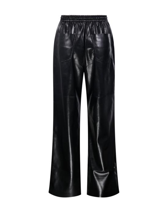 25FW 나누슈카 스트레이트 팬츠 NW25CRPA03599 BLACK - NANUSHKA