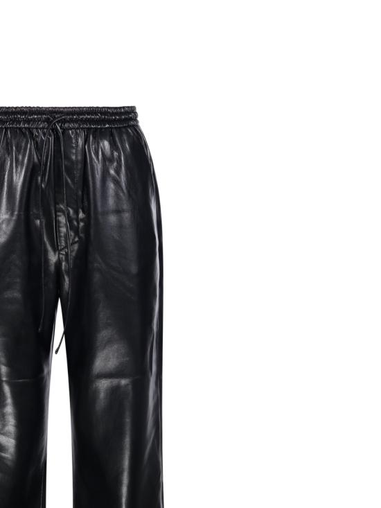 25FW 나누슈카 스트레이트 팬츠 NW25CRPA03599 BLACK - NANUSHKA