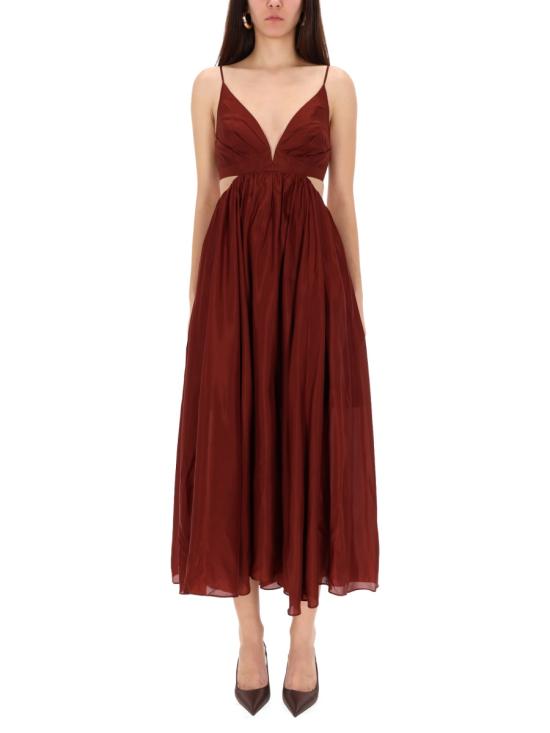 26FW 짐머만 원피스 6877DRS262 BUR BORDEAUX - ZIMMERMANN
