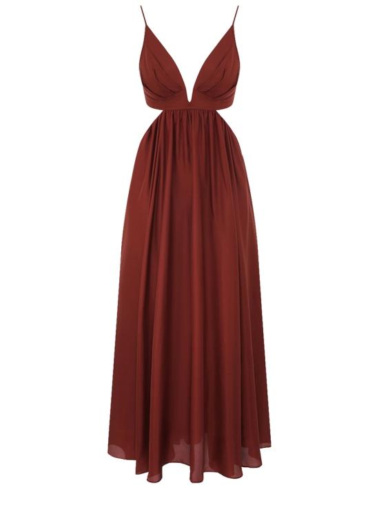 26FW 짐머만 원피스 6877DRS262 BUR BORDEAUX