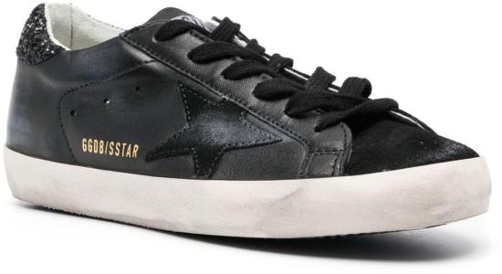 25FW 골든구스 SUPER STAR 슈퍼 스타 클래식 스니커즈 GWF00101F00346390100 BLACK - GOLDEN GOOSE